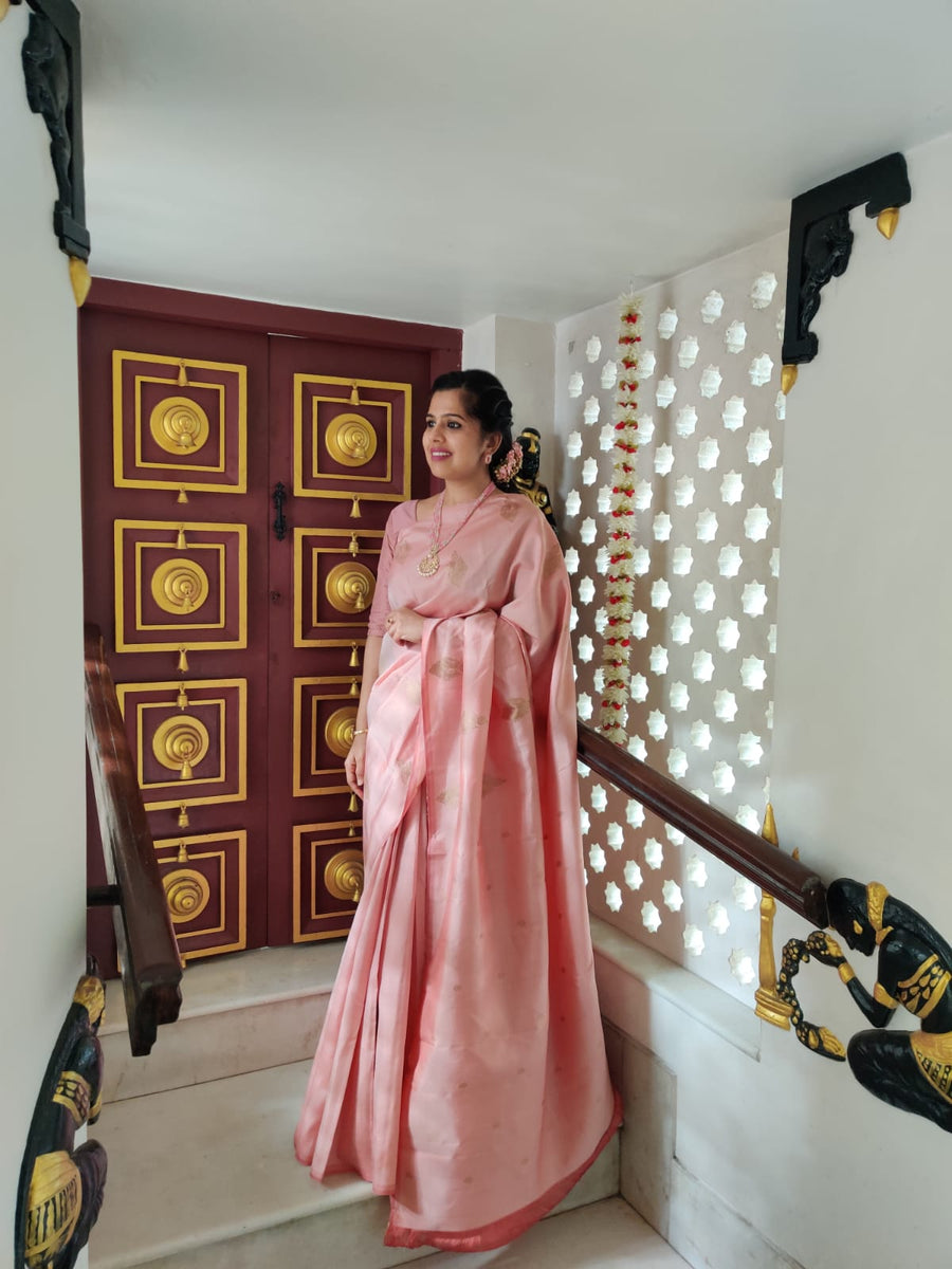 Mohana Kanjeevaram Wedding Saree – Vedhika Fashion Studio