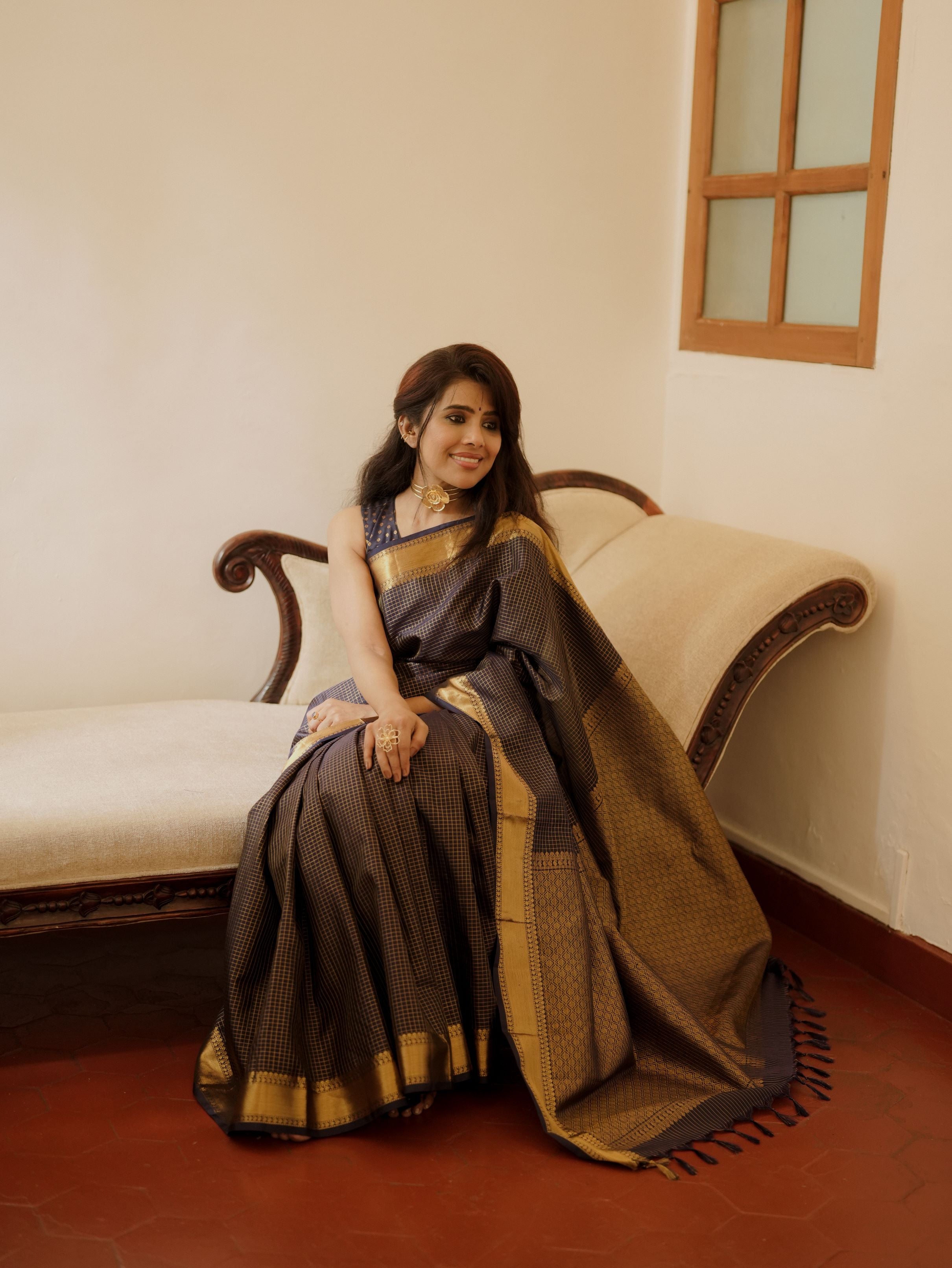 Blue Classic Kanjivaram