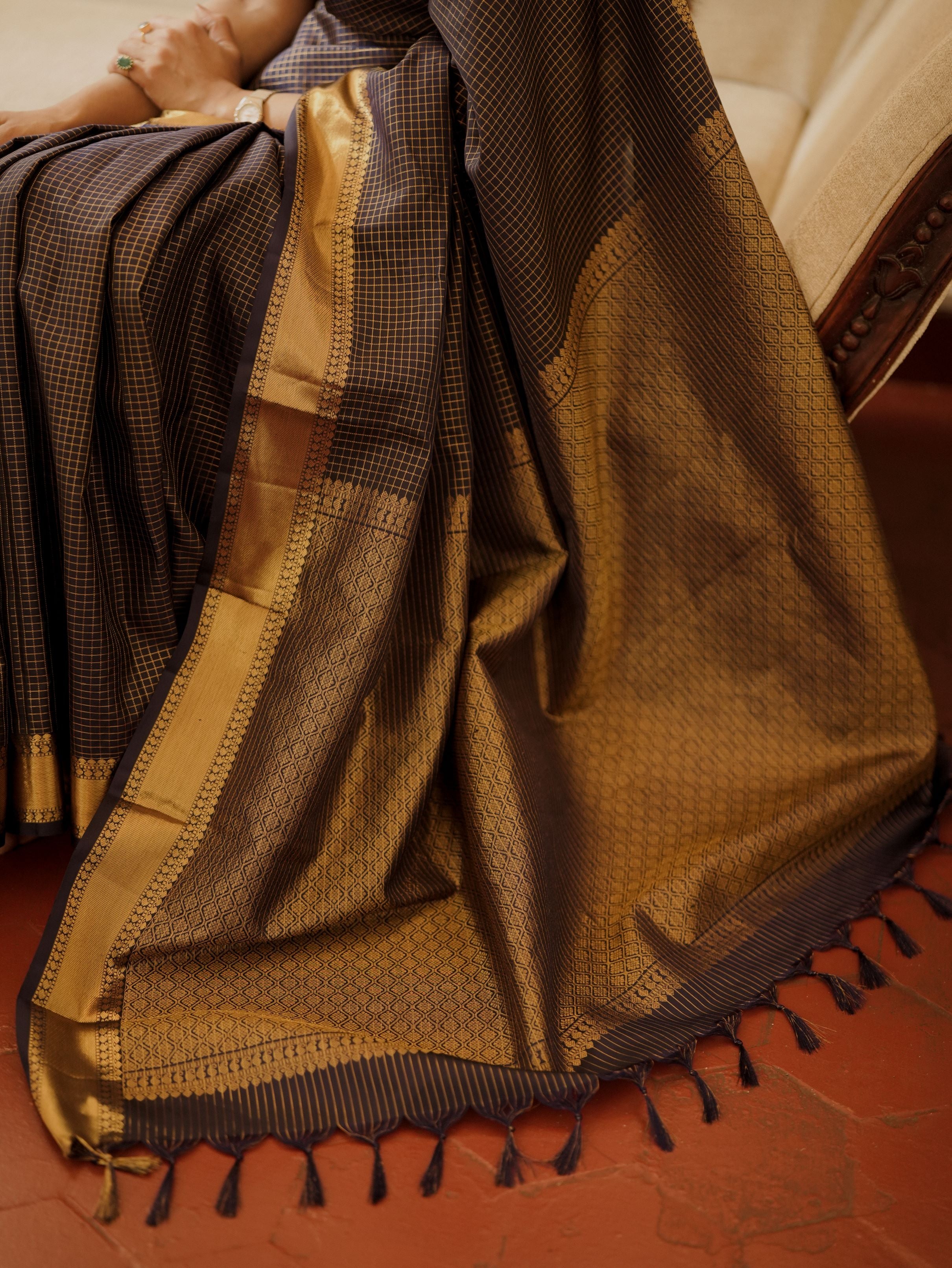 Blue Classic Kanjivaram