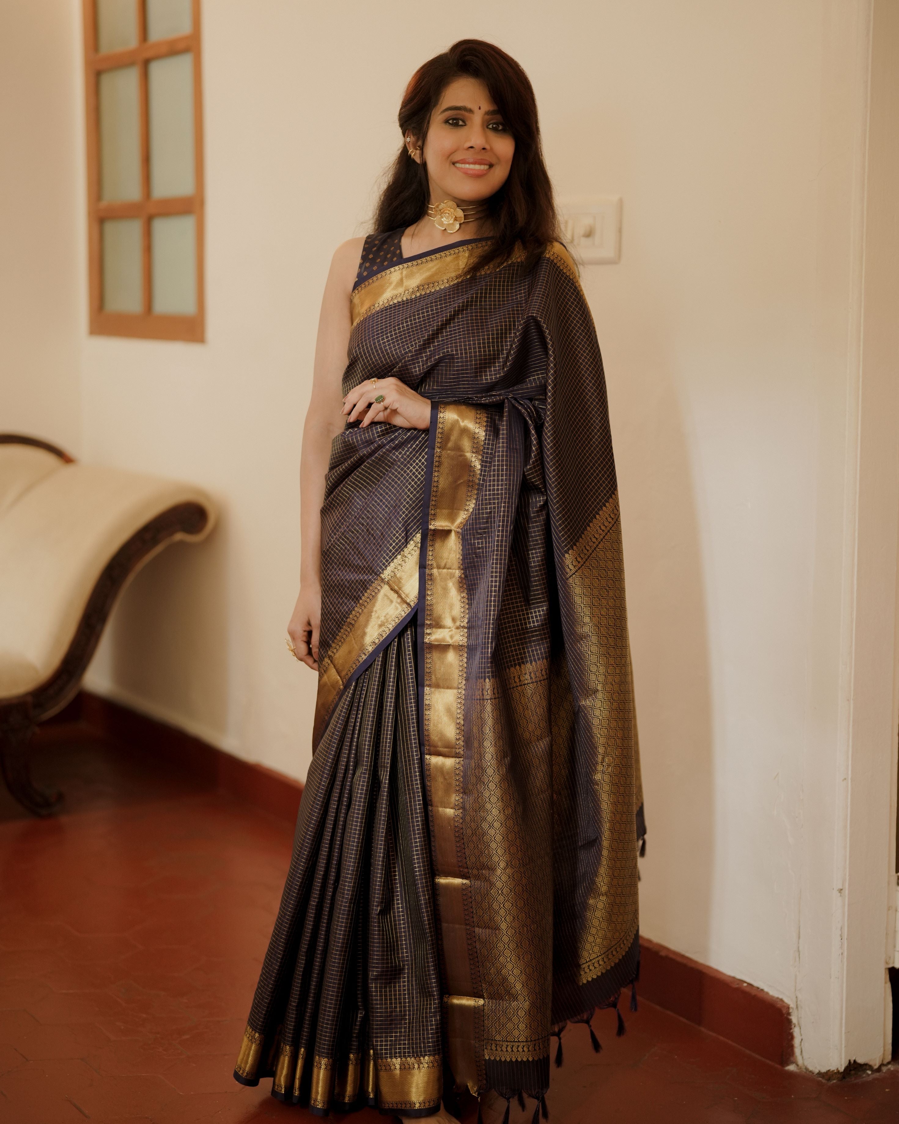 Blue Classic Kanjivaram