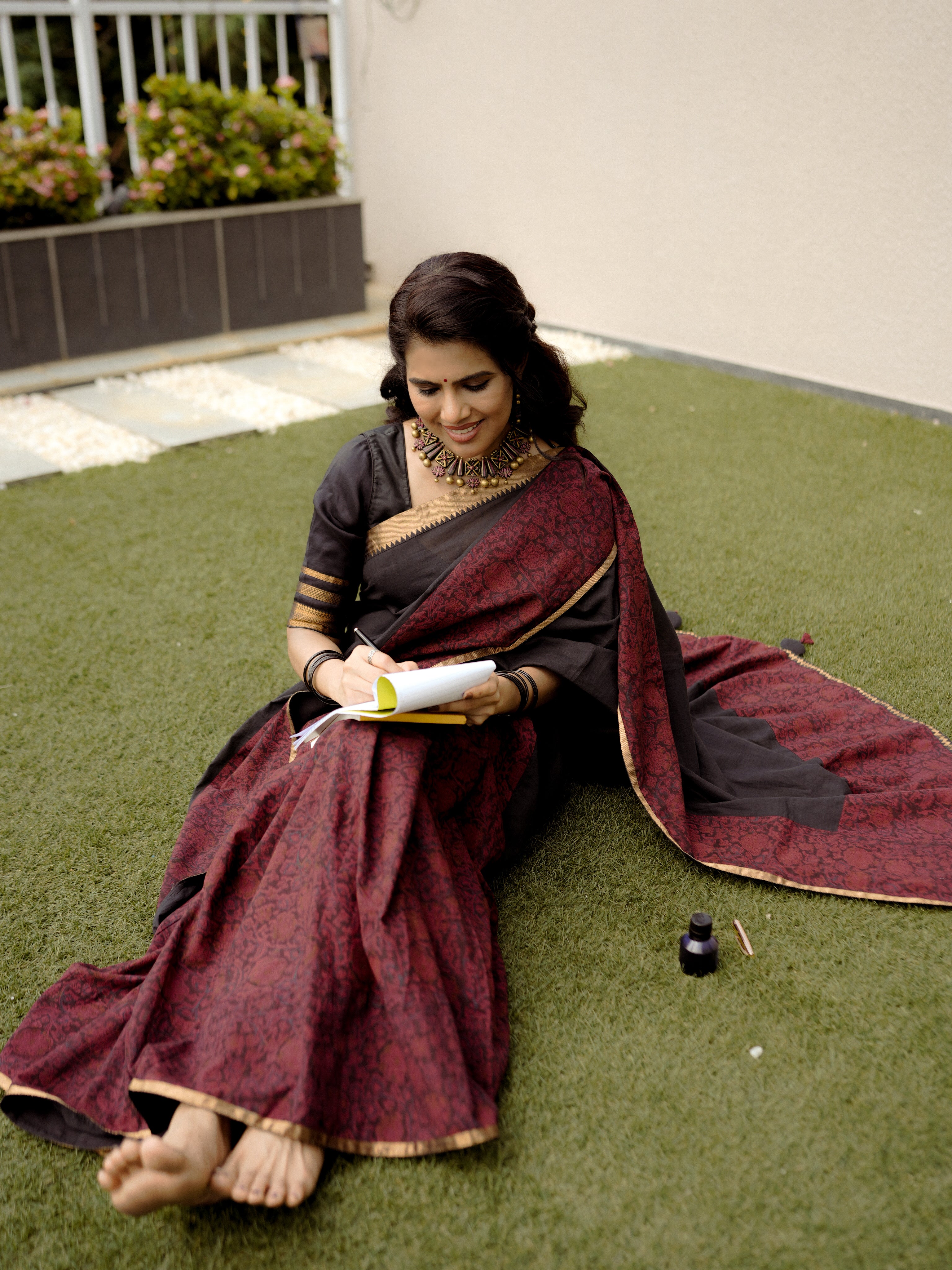 Kalamkari Cotton Saree