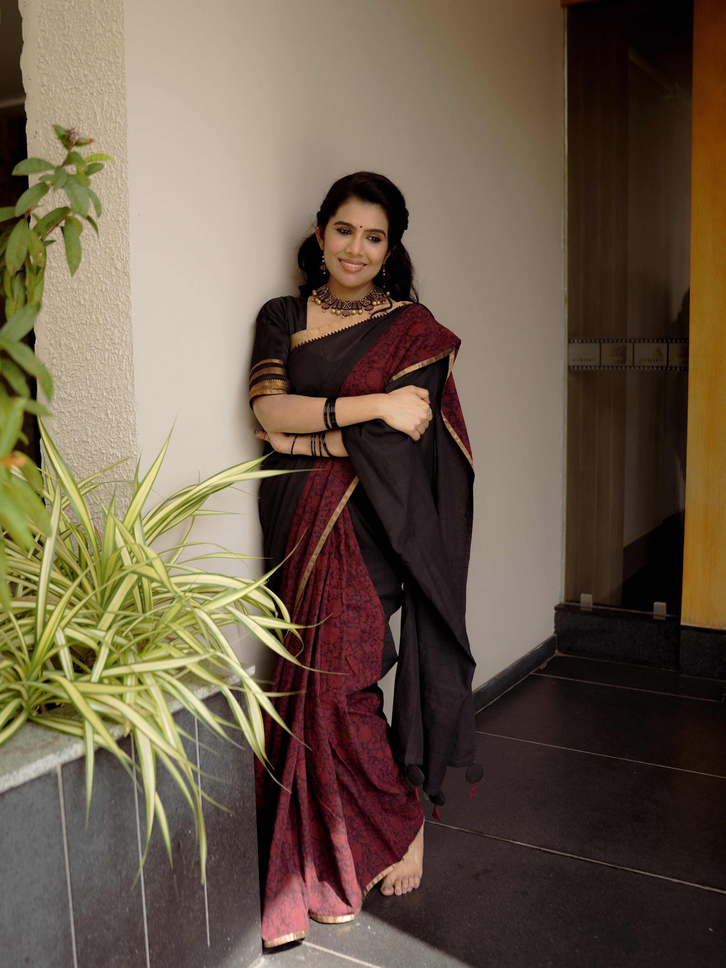 Kalamkari Cotton Saree