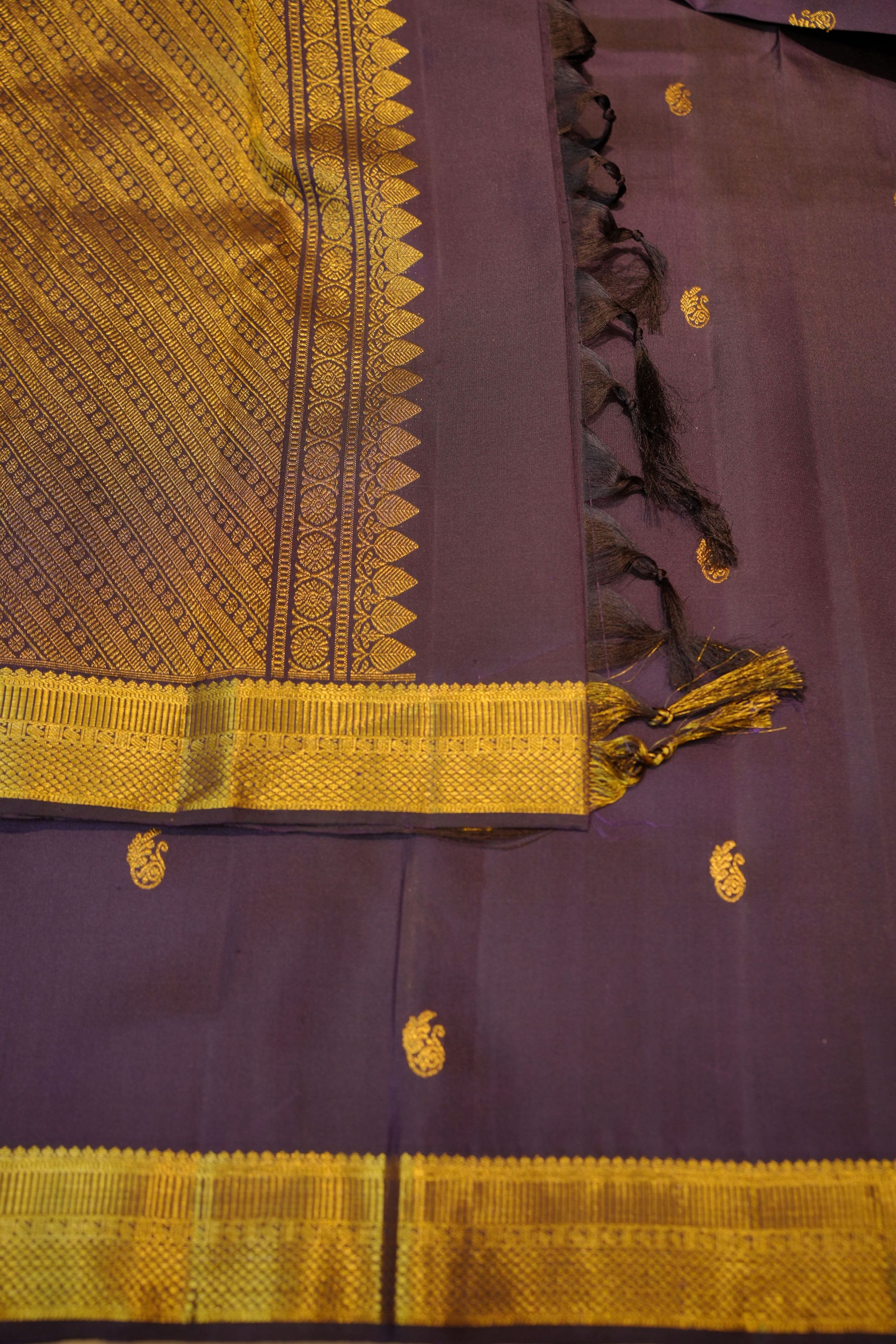 Deep Blue Kanjivaram