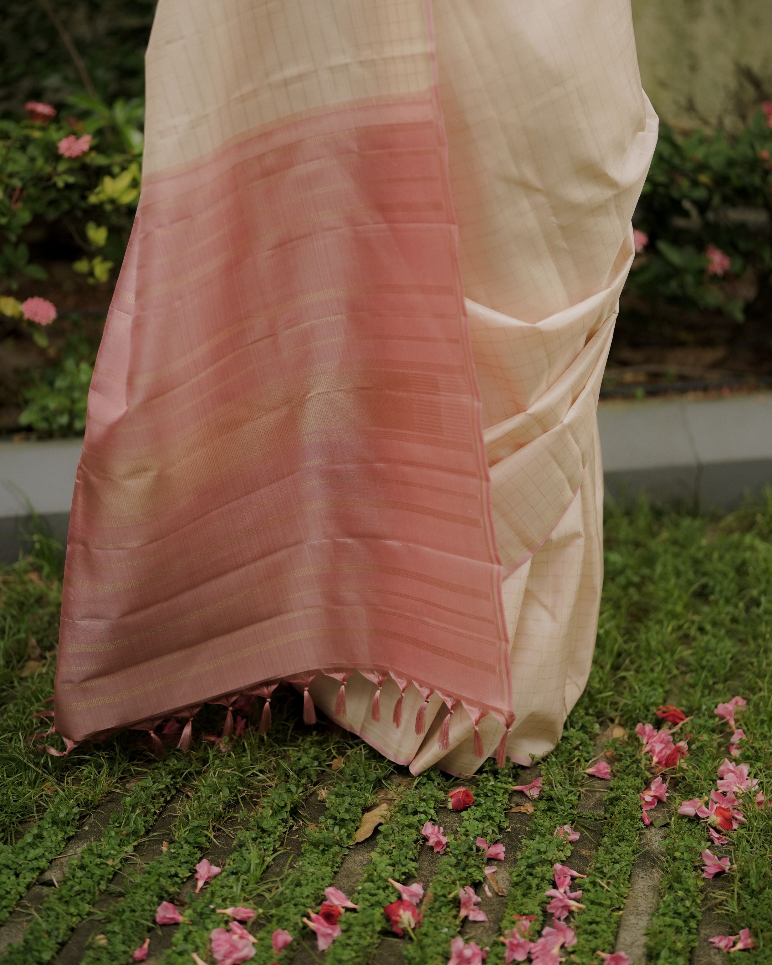 Pink Kanjivaram Silk Saree