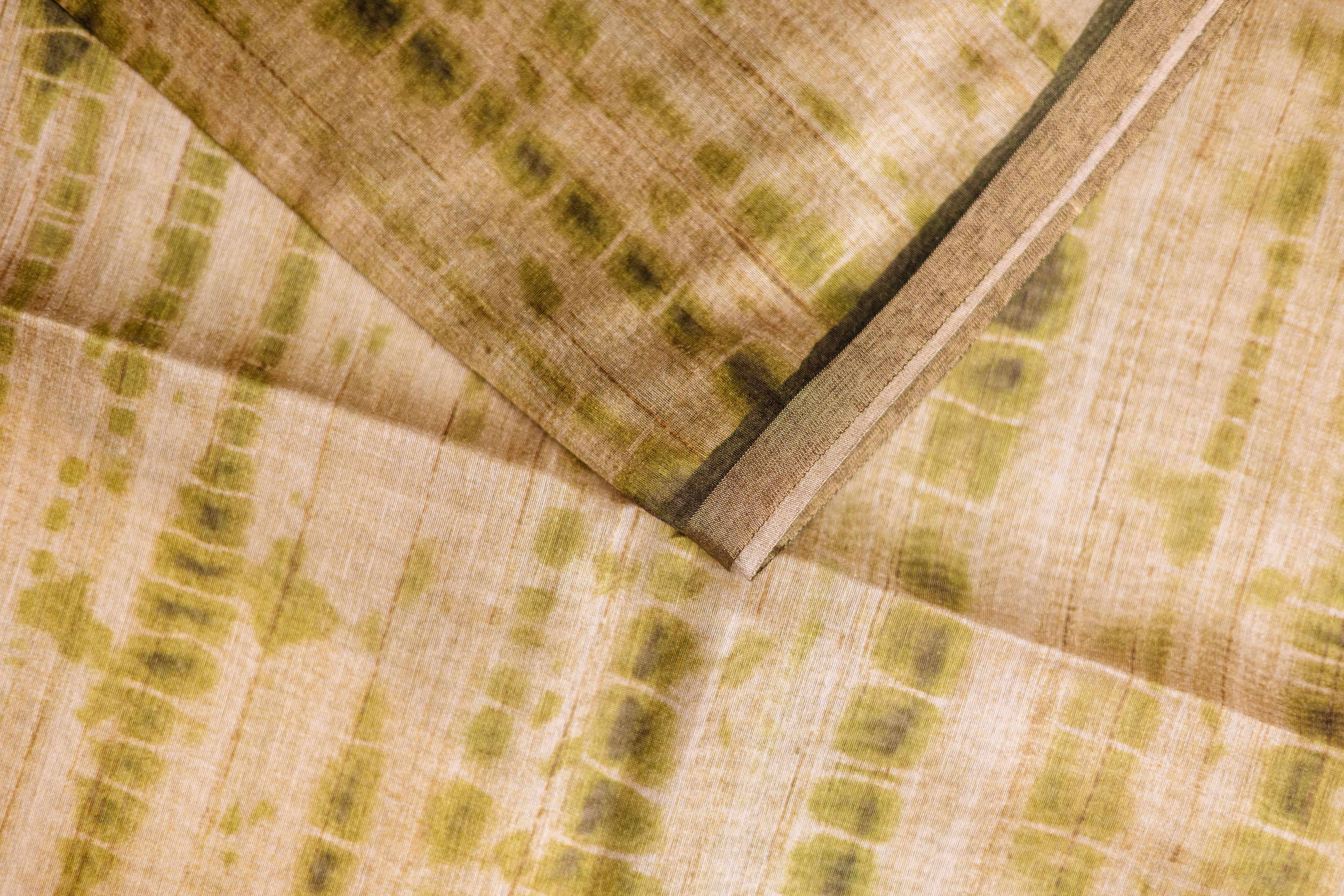 Shibori print saree