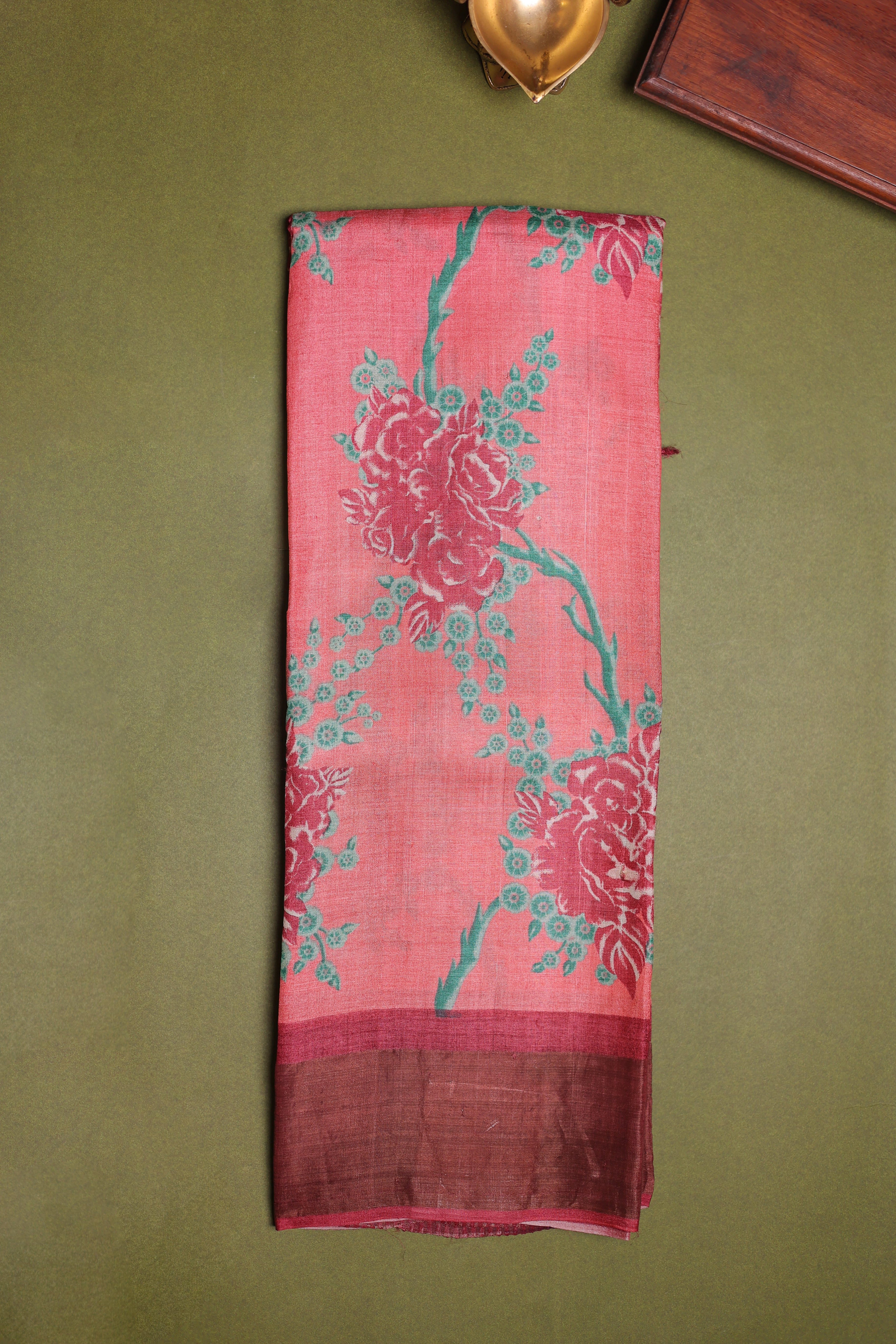 Tussar silk saree