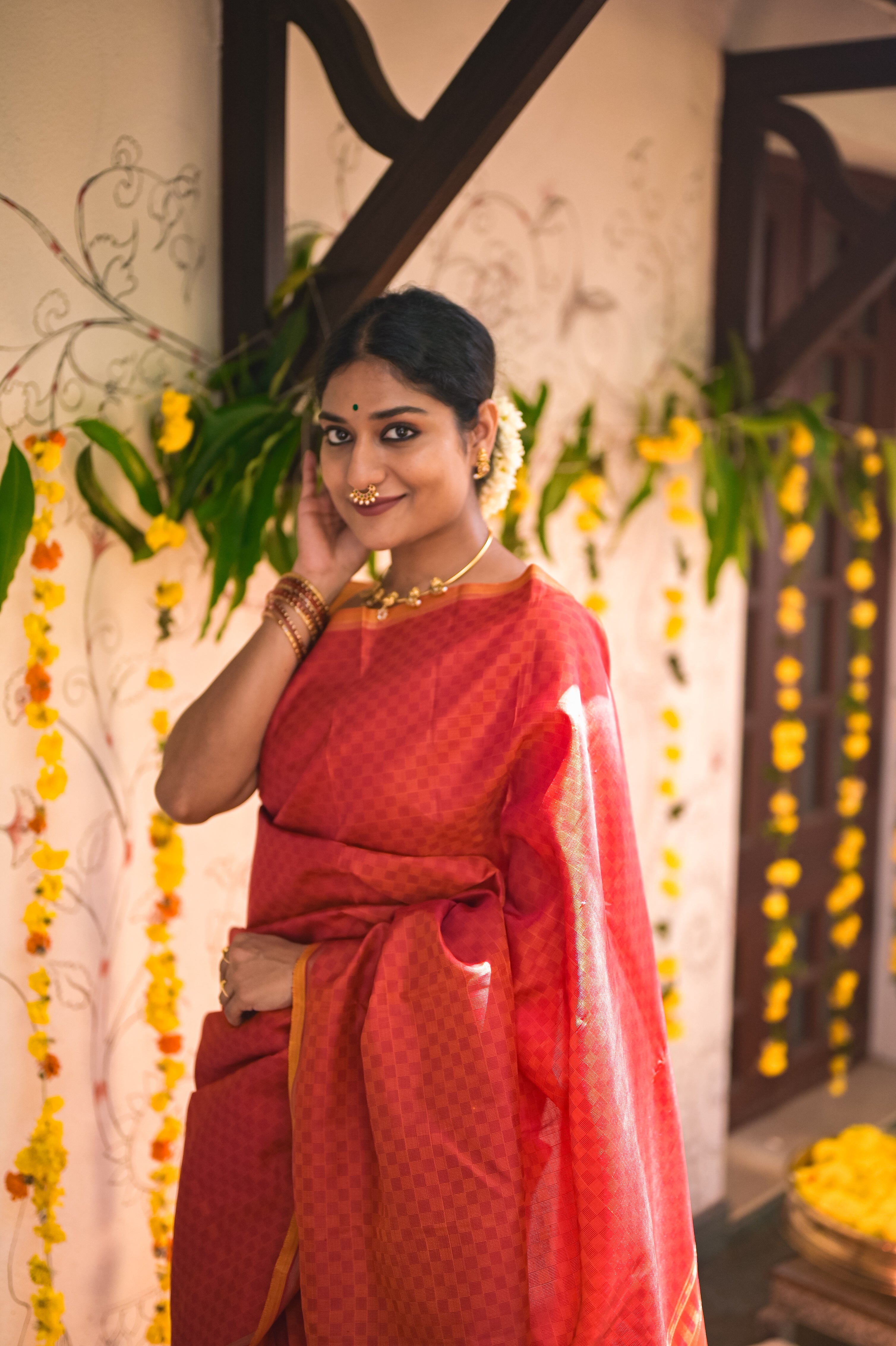 Traditional Paimada Kanjivaram Silk Saree