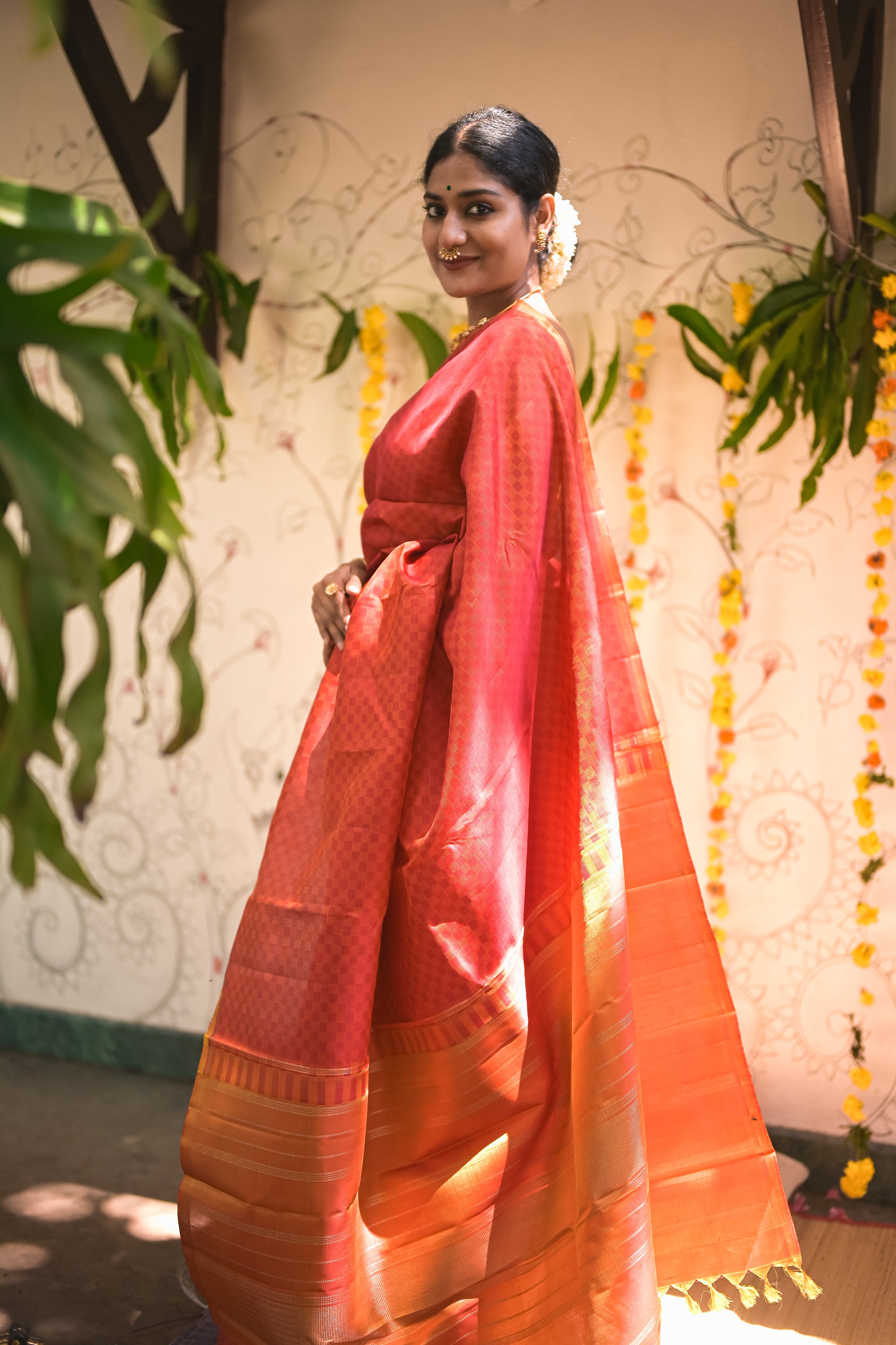 Traditional Paimada Kanjivaram Silk Saree