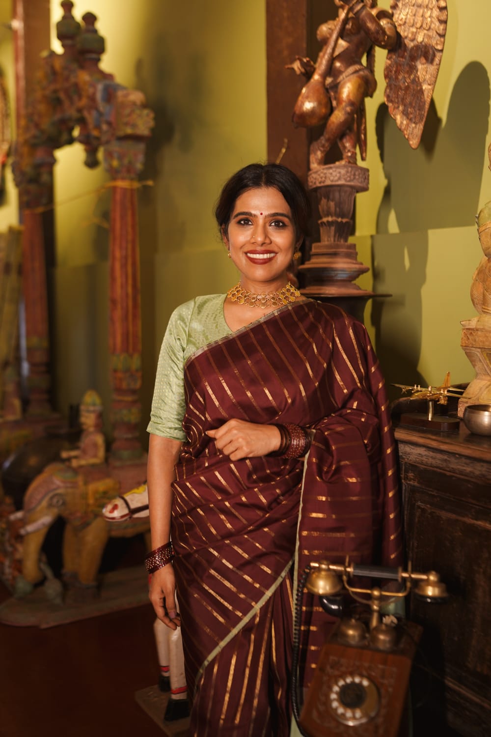 Kanjivaram silk saree