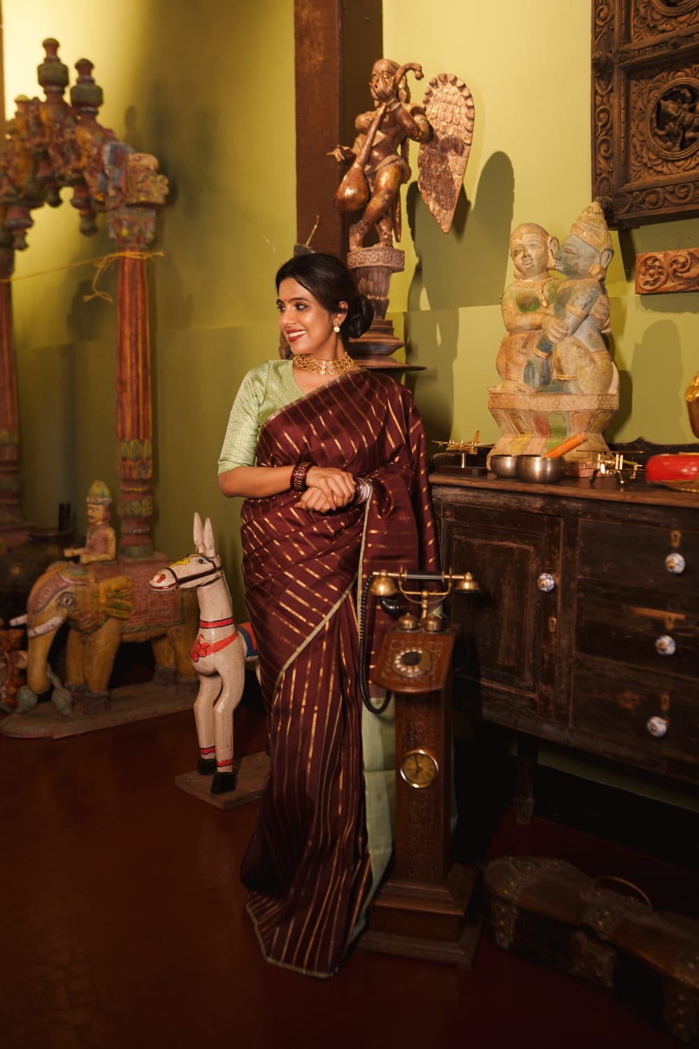 Kanjivaram silk saree