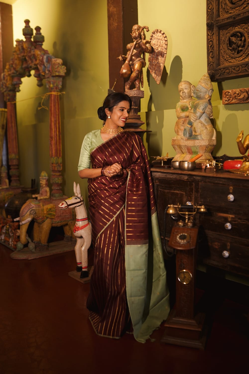 Kanjivaram silk saree