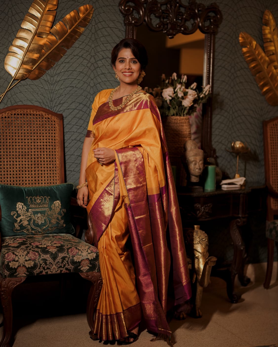 Vintage Charm Kanjivaram Sari