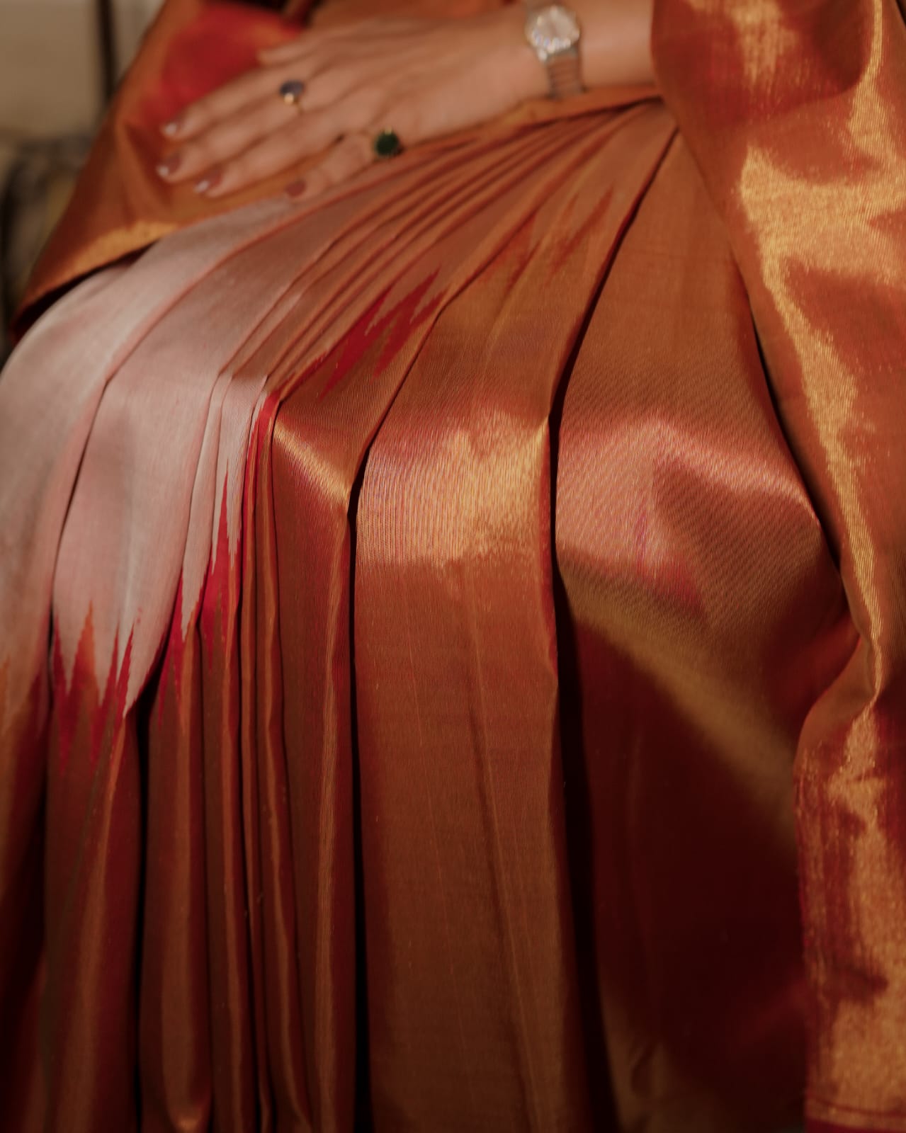 Zari Kanjivaram silk sari
