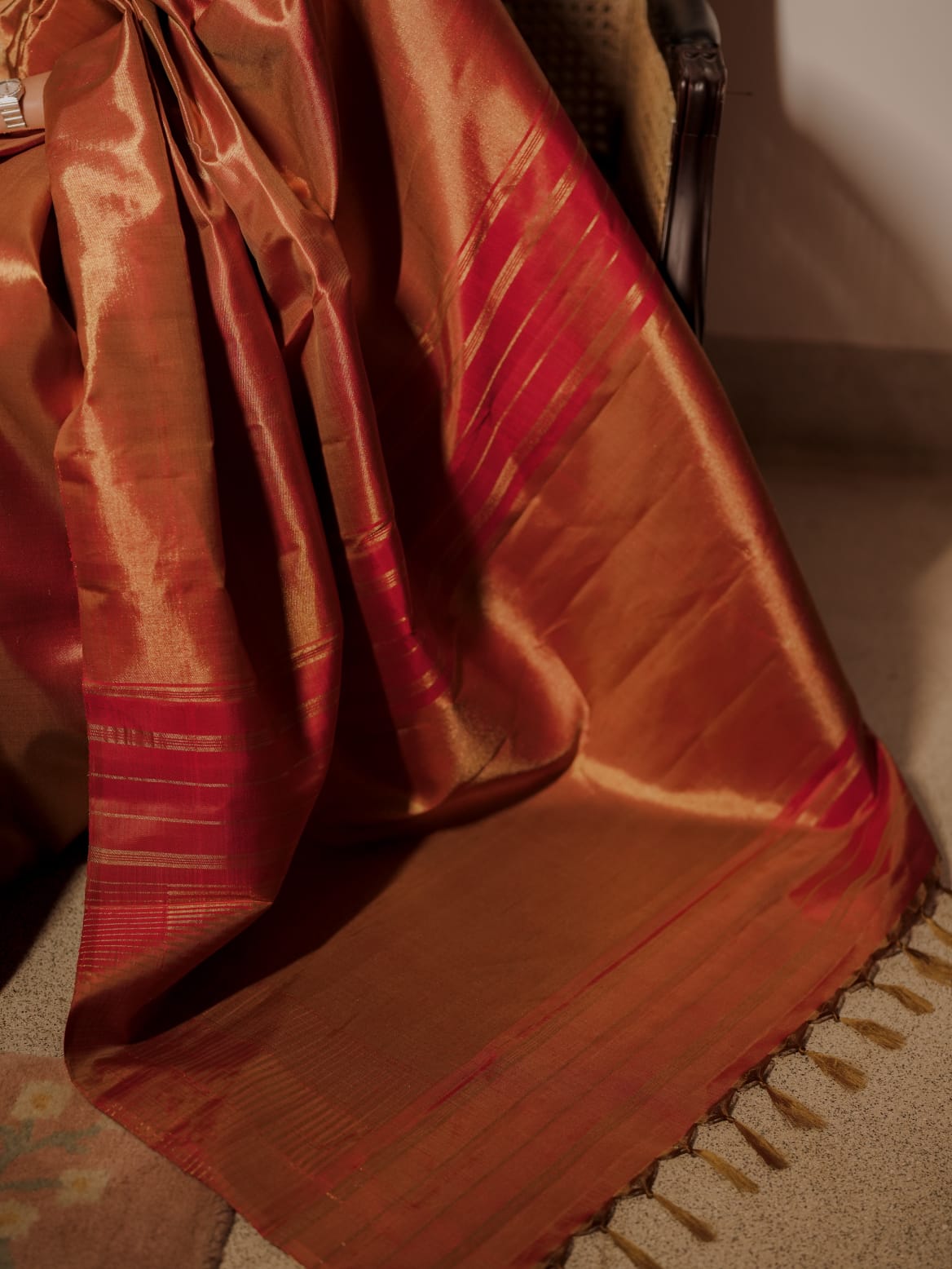 Zari Kanjivaram silk sari
