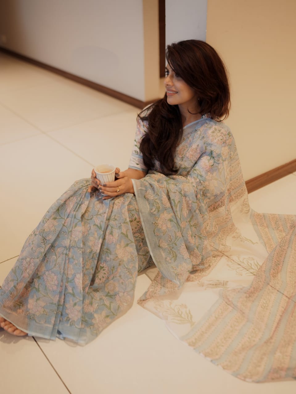 Handcrafted Kota sari