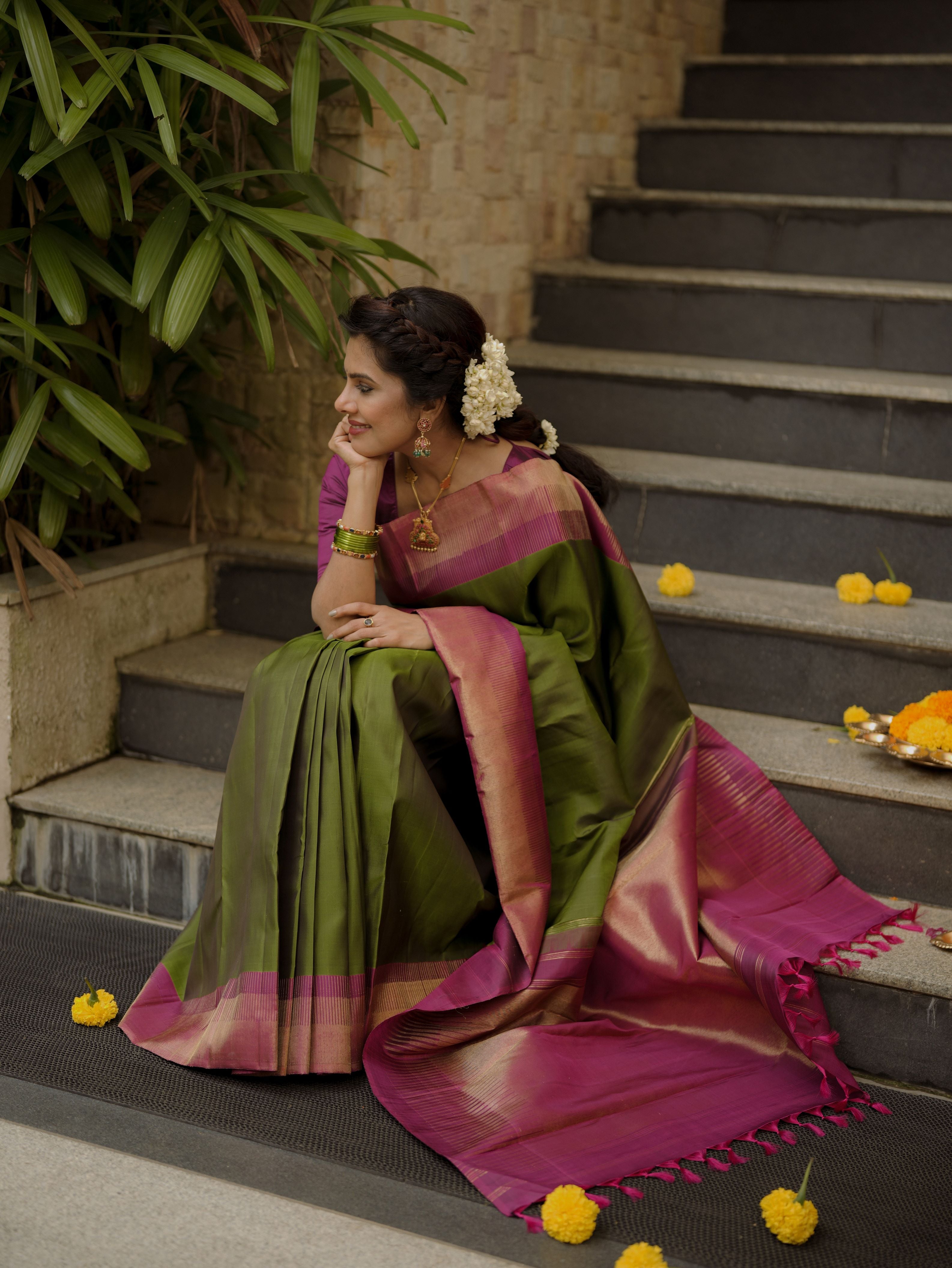 Traditional Kanjivaram Silk