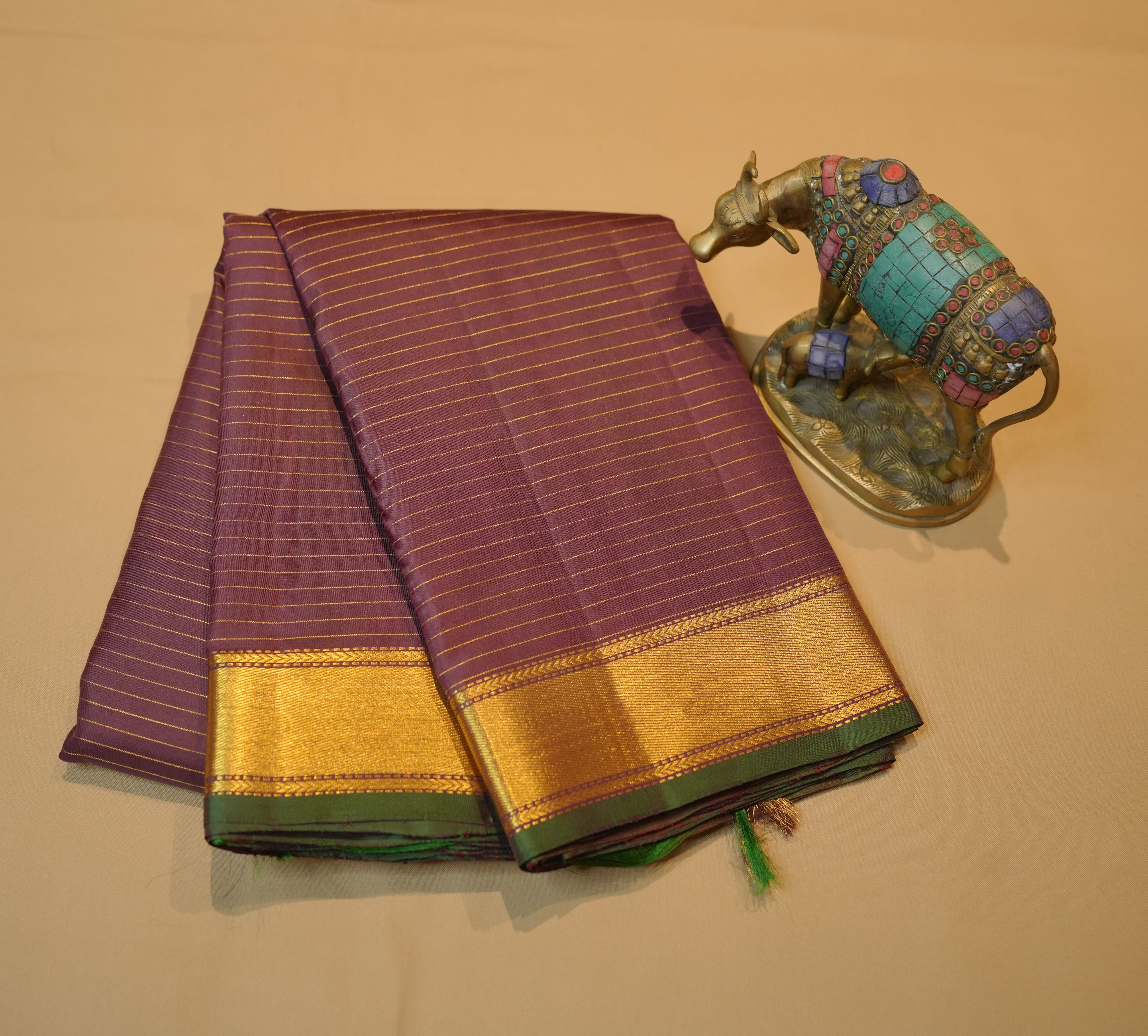 Wine Red Kanjivaram