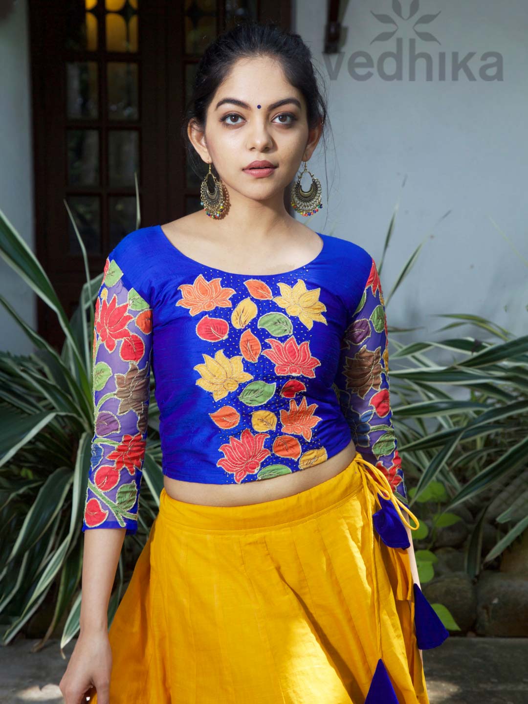 Ethnic Neelathamara Skirt