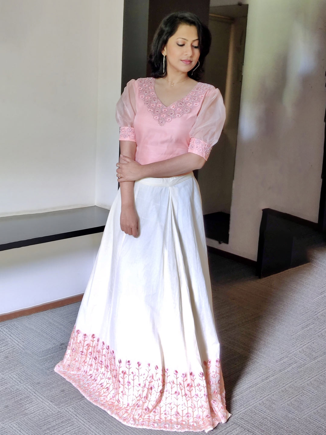 Kerala Style Skirt and Blouse